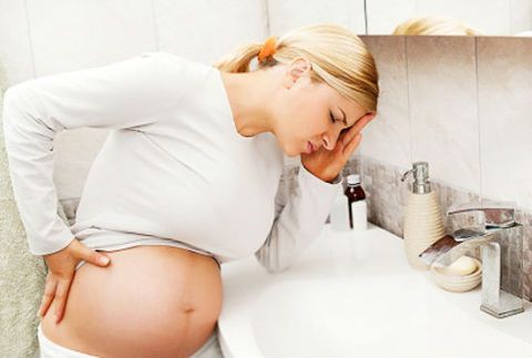 Плохое самочувствие у беременной